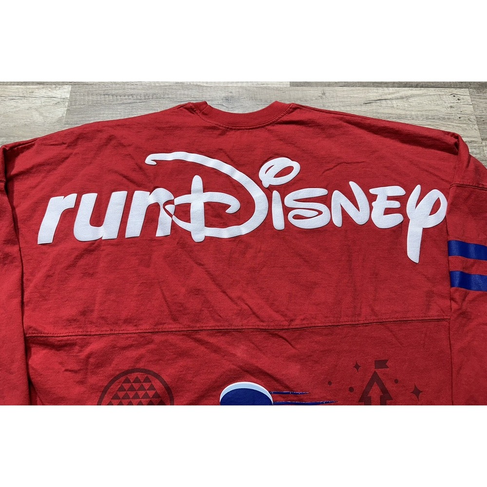Disney Run Disney Spirit Jersey 2021 Adult Size XL Red Every Mile Is Magic - Picture 8 of 16